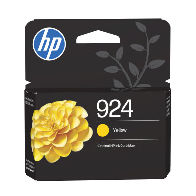 HP 4K0U5NE (924), originálny atrament, žltý, 400 strán