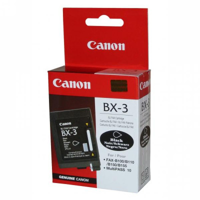 Canon BX-3Bk (0884A002), originálny atrament, čierny, 29 ml