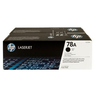 HP CE278AD (78A), originálny toner, čierny, 2 × 2100 strán, 2-pack
