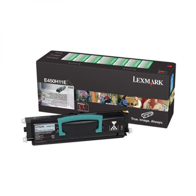Lexmark E450H11E, originálny toner, čierny, 11000 strán