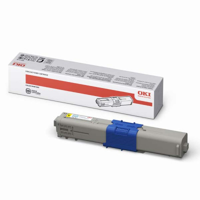 Oki C510 (44469704), originálny toner, žltý, 2000 strán