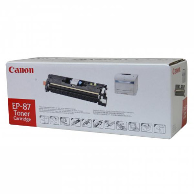 Canon EP-87C (7432A003), originálny toner, azúrový, 4000 strán