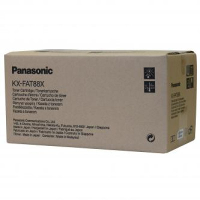 Panasonic KX-FAT88E (KX-FA88X), originálny toner, čierny, 2000 strán