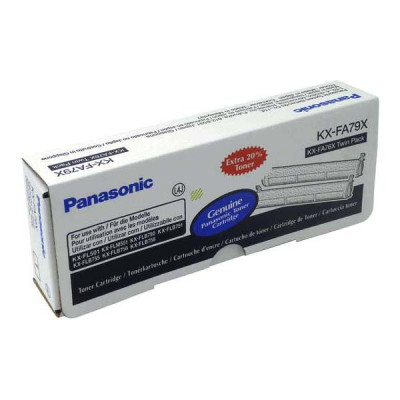 Panasonic KX-FA79X, originálny toner, čierny, 2 × 2000 strán, 2-pack