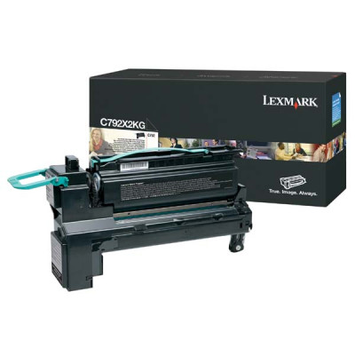Lexmark C792X2KG, originálny toner, čierny, 20000 strán