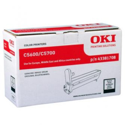 Oki C5600 (43381708), originálny valec, čierny