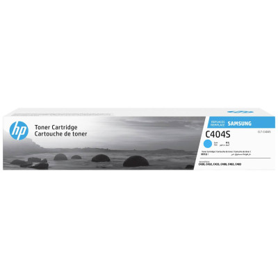 Samsung CLT-C404S (ST966A), originálny toner, azúrový, 1000 strán