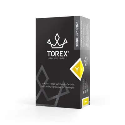 Oki TYP C6 (42127405), TOREX® toner, žltý, 5000 strán