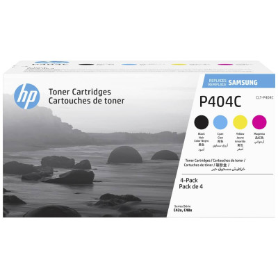 Samsung CLT-P404C (SU365A), originálny toner, CMYK, 3 × 1000 + 1500 strán, 4-pack