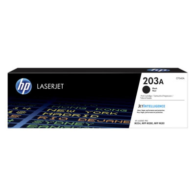 HP CF540A (203A), originálny toner, čierny, 1400 strán