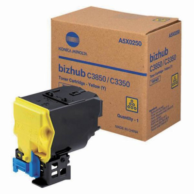Konica Minolta TNP-48Y (A5X0250), originálny toner, žltý, 10000 strán