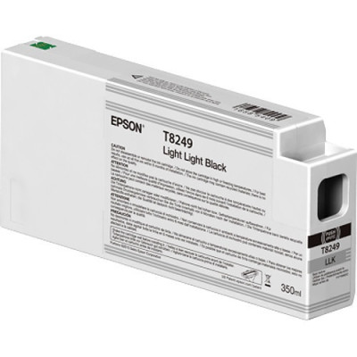 Epson T8249 (C13T824900), originálny atrament, svetlo svetlo čierny, 350 ml