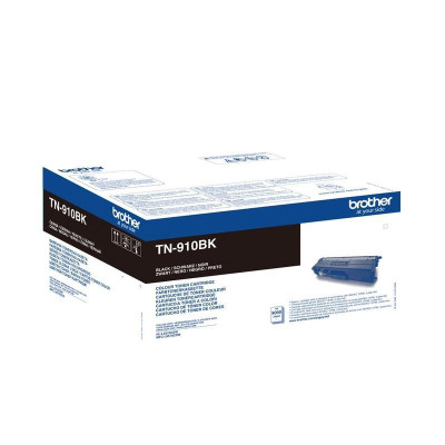 Brother TN-910Bk, originálny toner, čierny, 9000 strán