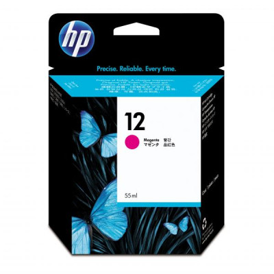 HP C4805A (12), originálny atrament, purpurový, 3300 strán