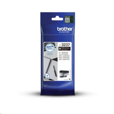 Brother LC-3237Bk, originálny atrament, čierny, 3000 strán