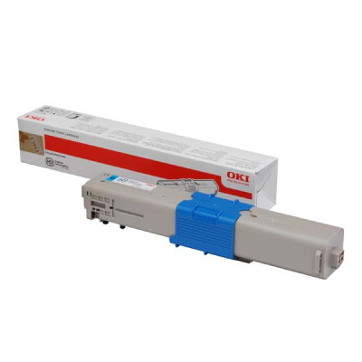 Oki C301 (44973535), originálny toner, azúrový, 1500 strán