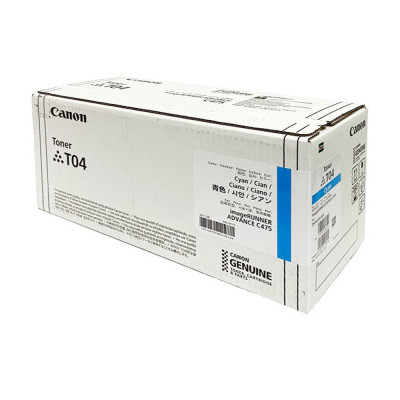 Canon T04C (2979C001), originálny toner, azúrový, 27500 strán