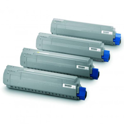 Oki C810 (44059107), originálny toner, azúrový, 8000 strán