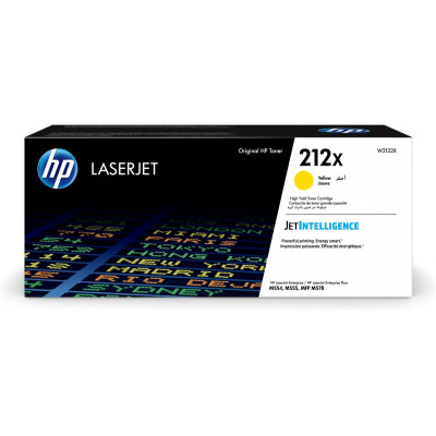 HP W2122X (212X), originálny toner, žltý, 10000 strán