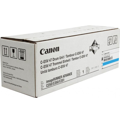 Canon C-EXV47C (8521B002), originálny valec, azúrový, 33000 strán