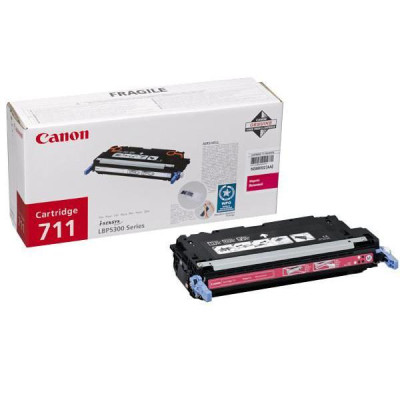 Canon CRG-711M (1658B002), originálny toner, purpurový, 6000 strán