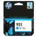 HP CN050AE (951), originálny atrament, azúrový, 700 strán (8,5 ml)