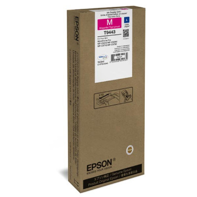 Epson T9443 (C13T944340), originálny atrament, purpurový, 3000 strán (19,9 ml)