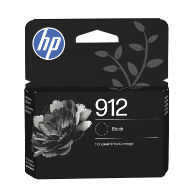 HP 3YL80AE (912), originálny atrament, čierny, 250 strán (6,5 ml)