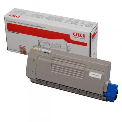 Oki C710 (44318605), originálny toner, žltý, 11500 strán