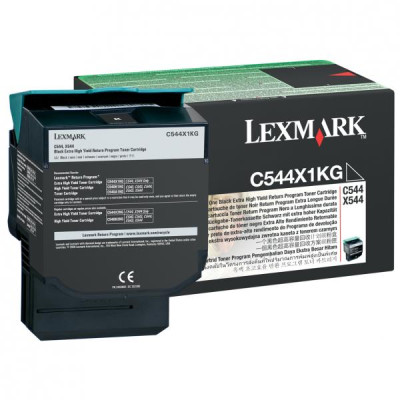 Lexmark C544X1KG, originálny toner, čierny, 6000 strán