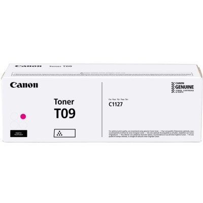 Canon T09M (3018C006), originálny toner, purpurový, 5900 strán
