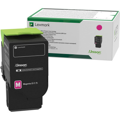 Lexmark C2310M0, originálny toner, purpurový, 1000 strán