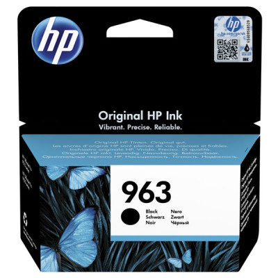 HP 3JA26AE (963), originálny atrament, čierny, 1000 strán (24,09 ml)