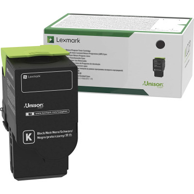 Lexmark C2310K0, originálny toner, čierny, 1000 strán