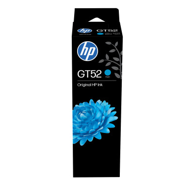 HP M0H54AE (GT52), originálny atrament, azúrový, 8000 strán (70 ml)