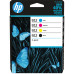 HP 6ZC74AE (912), originálny atrament, CMYK, 250/315 strán, 4-pack