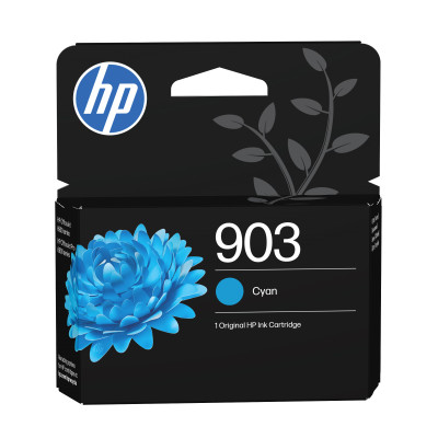 HP T6L87AE (903), originálny atrament, azúrový, 315 strán (4 ml)