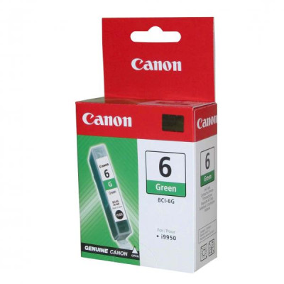 Canon BCI-6G (9473A002), originálny atrament, zelený, 390 strán (13 ml)