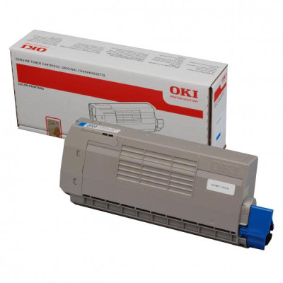 Oki C710 (44318607), originálny toner, azúrový, 11500 strán