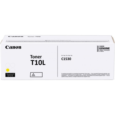 Canon T10L Y (4802C001), originálny toner, žltý, 5000 strán
