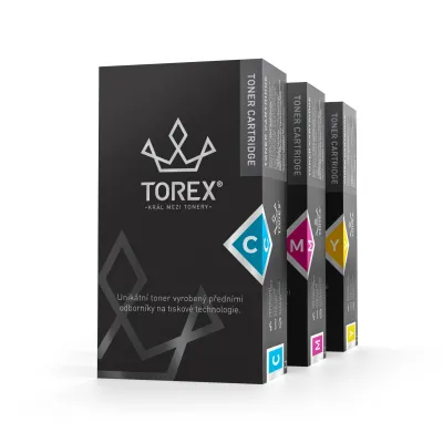 TOREX® toner kompatibilní s HP CF370AM (305A), CMY, 3 × 2600 strán, 3-pack