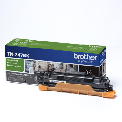Brother TN-247Bk, originálny toner, čierny, 3000 strán