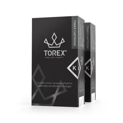 TOREX® toner kompatibilní s HP CF400XD (201X), čierny, 2 × 2800 strán, 2-pack