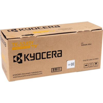 Kyocera TK-5345Y (1T02ZLANL0), originálny toner, žltý, 9000 strán