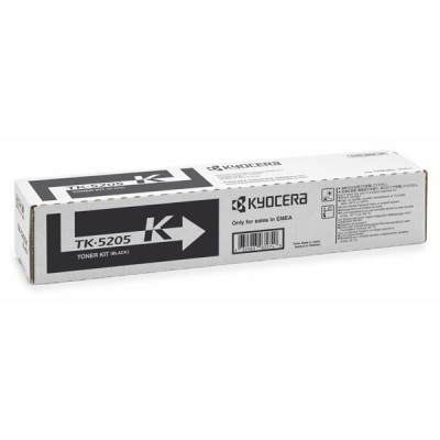 Kyocera TK-5205K (1T02R50NL0), originálny toner, čierny, 18000 strán