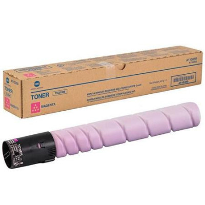 Konica Minolta TN-221M (A8K3350), originálny toner, purpurový, 21000 strán