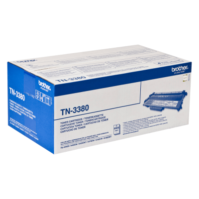 Brother TN-3380Bk, originálny toner, čierny, 8000 strán