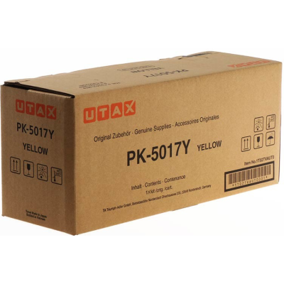 Triumph Adler PK-5017Y (1T02TVBTA0), originálny toner, žltý