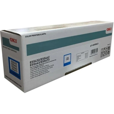 Oki ES5473 (46490623), originálny toner, azúrový, 6000 strán