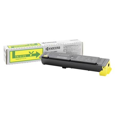 Kyocera TK-5195Y (1T02R4ANL0), originálny toner, žltý, 7000 strán